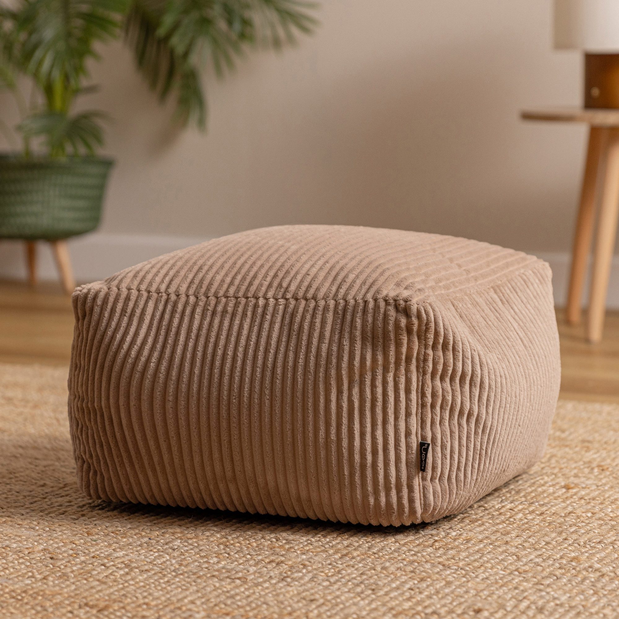 icon Pouf aus Cord „Amara“, mit Füllung günstig online kaufen