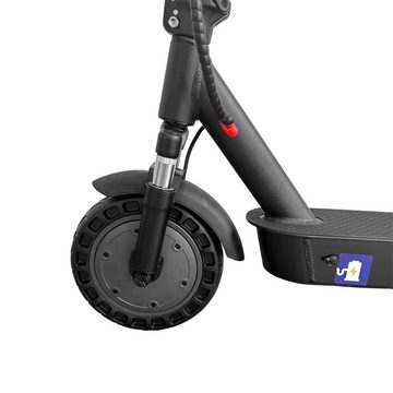 ZWHEEL E-Scooter 10 Zoll E9 Max E-roller mit Straßenzulassung (ABE), 500,00 W, 20,00 km/h, (mit Schutzblechen), 360Wh Max 40 km Reichweite, Tasche und APP-Funktion
