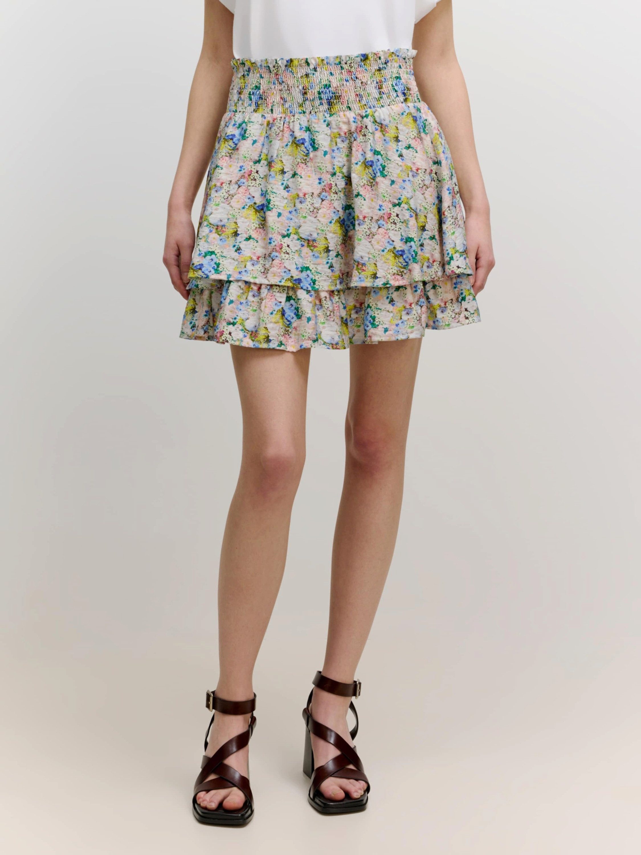 EDITED Minirock Magnolia (1-tlg) Plain/ohne Details günstig online kaufen