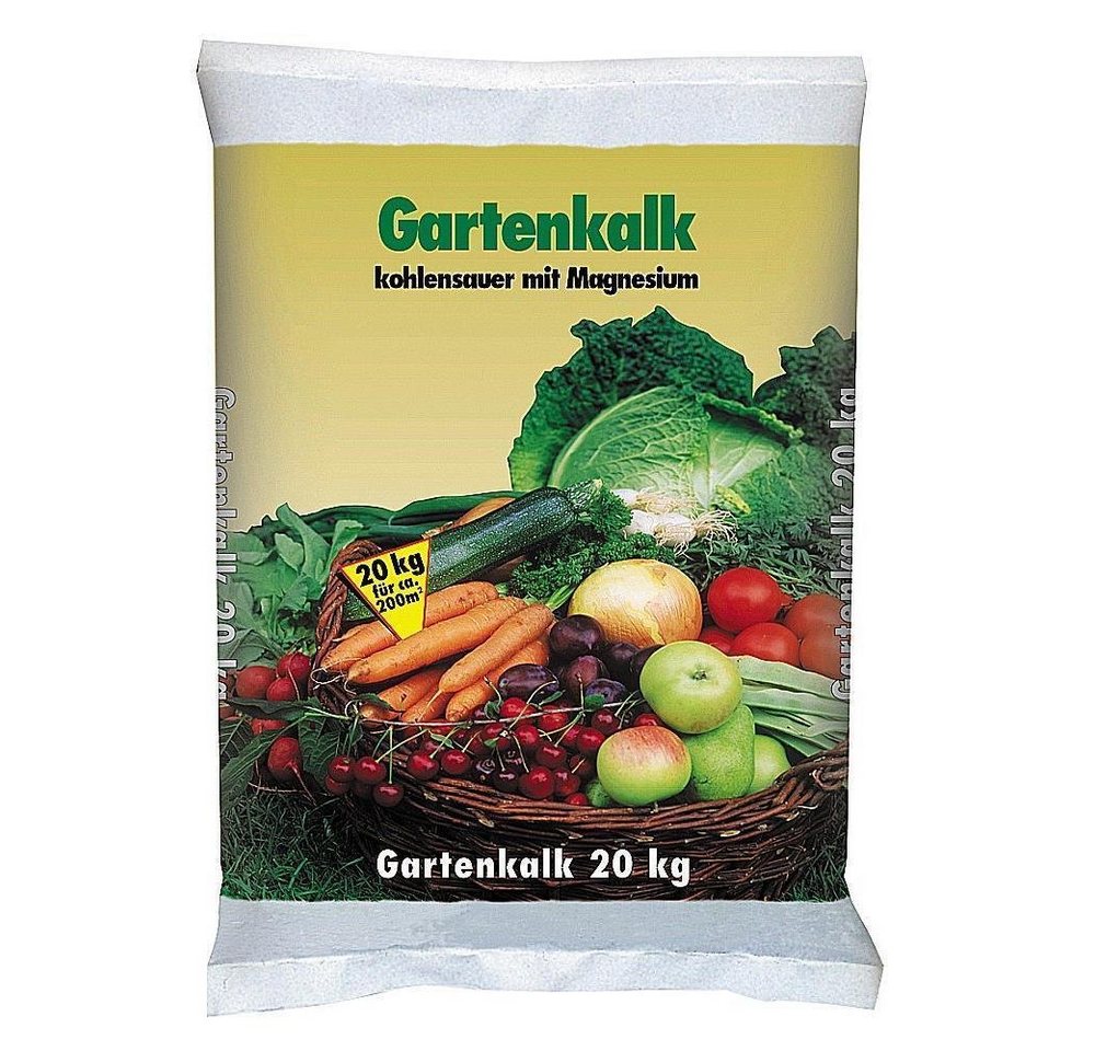 Thumbnail - Gärtner's Gartendünger Gartenkalk 20 kg Bodenhilfsstoff Bodenverbesserer