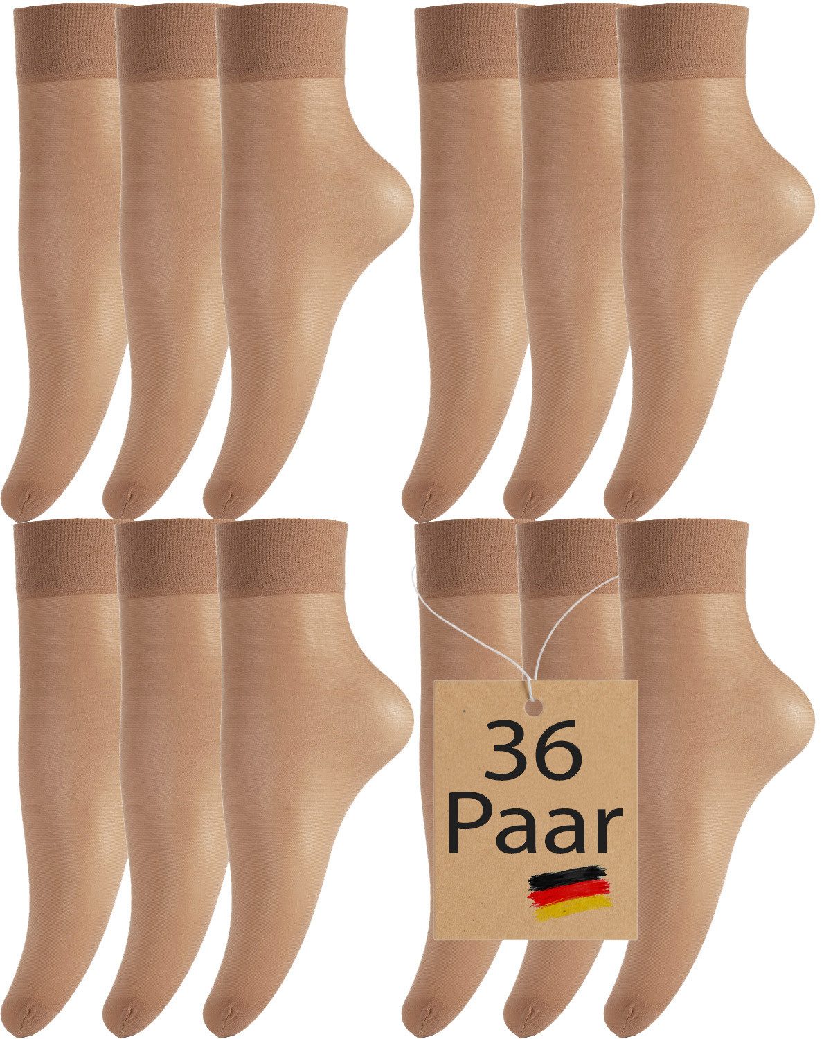 Socken Feinsocken Nylon Socken feinstrumpfsöckchen Großpackung