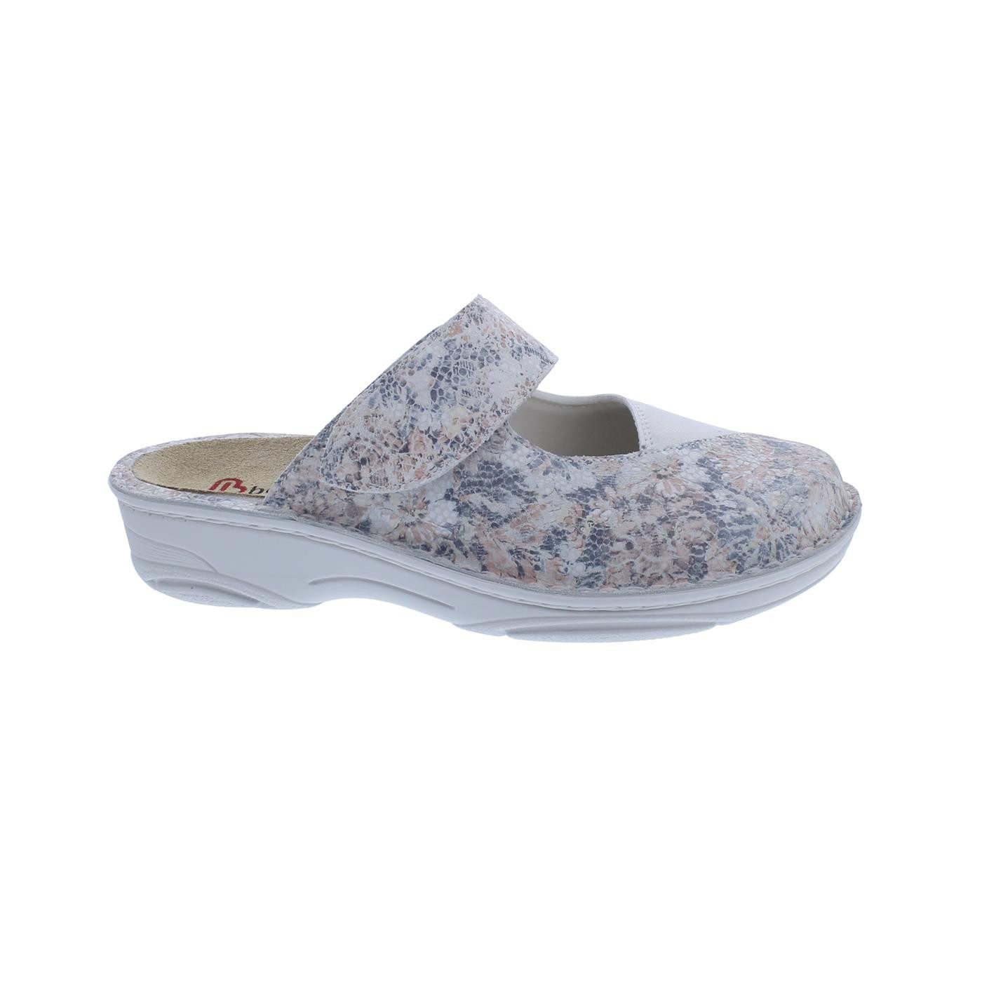 Berkemann Heliane Clog, pastell, Leder / Stretch, Wechselfußbett 3457- Clog