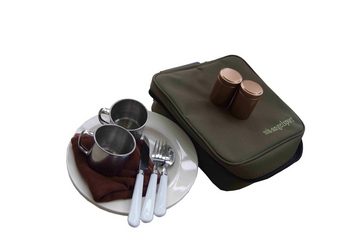 MK Angelsport Besteck-Set MK Camping Picknick Foodbag Set 2 Personen