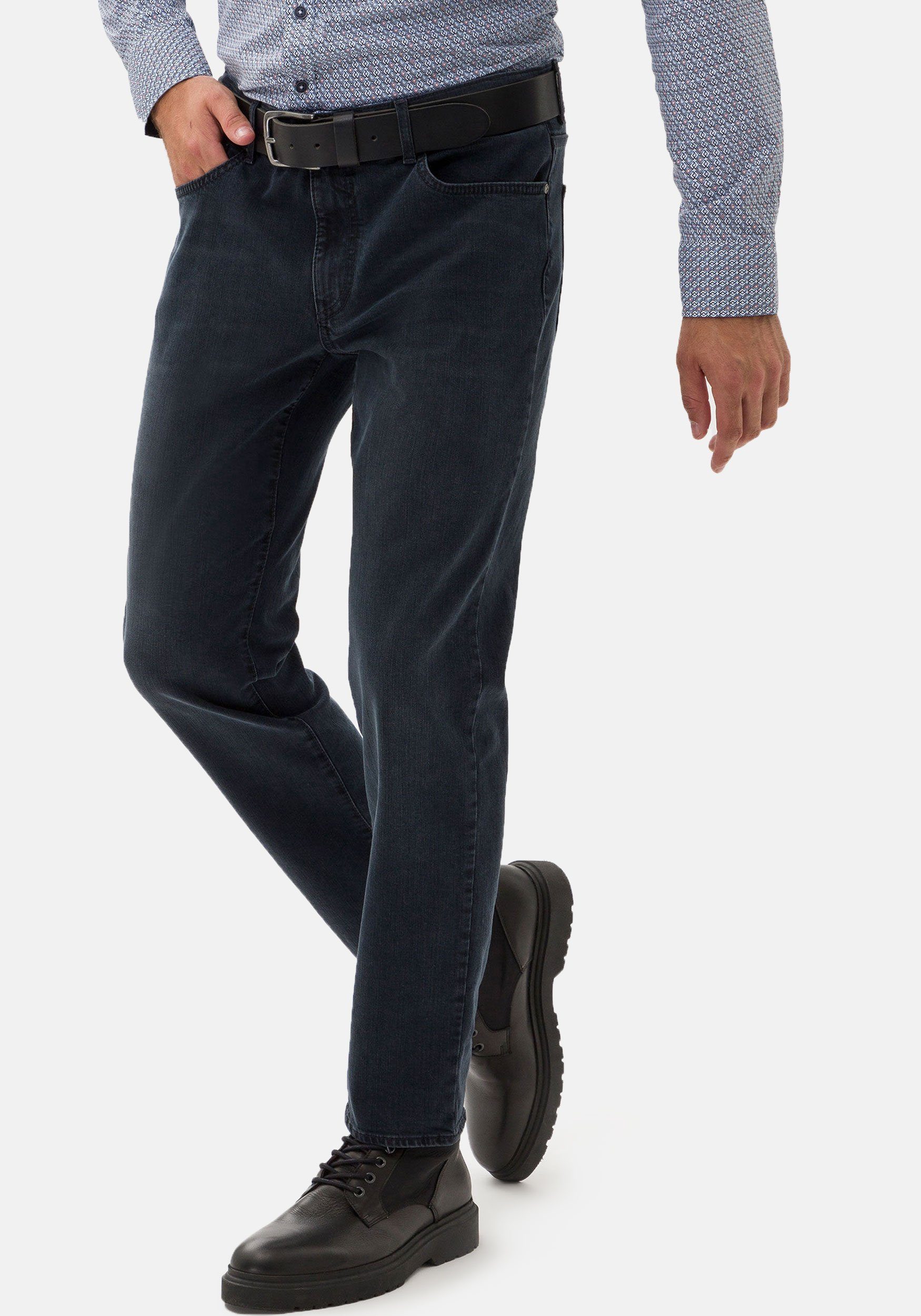 Brax 5-Pocket-Jeans Cadiz Masterpiece Premium Flex Denim darkblue (83)