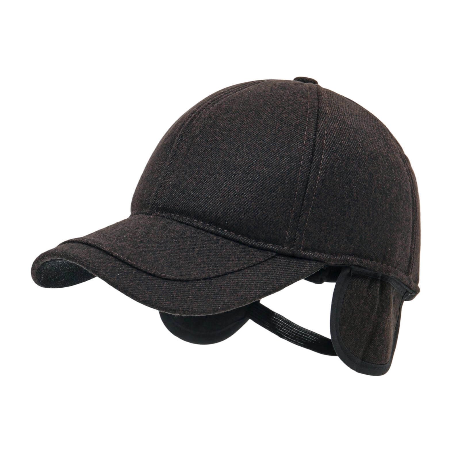 Leoberg Fleecemütze Unisex Fleece-Cap mit Ohrenschutz - Wintermütze mit Ohrenschützern
