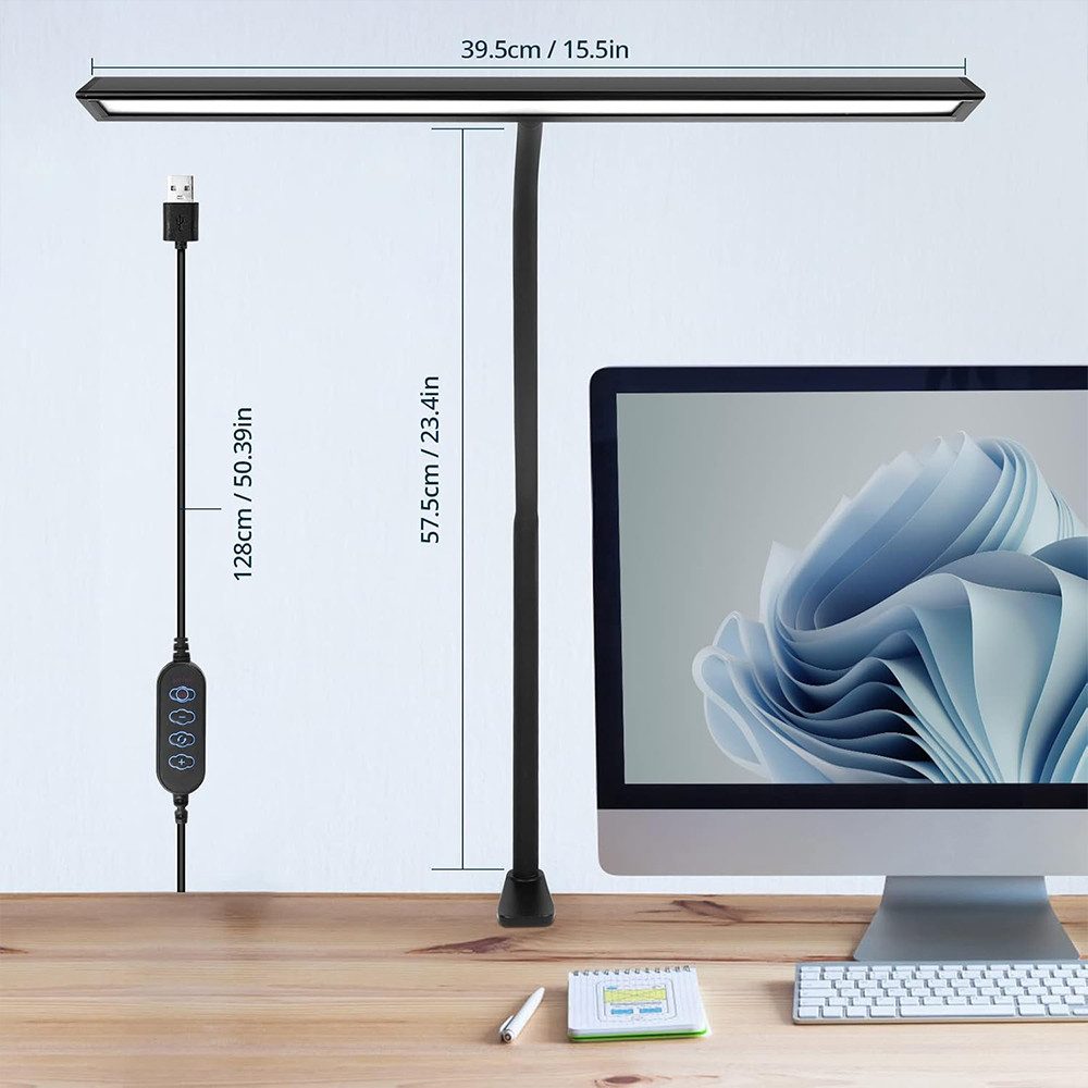 Daskoo Schreibtischlampe LED Schreibtischlampe Led Tischleuchte günstig online kaufen