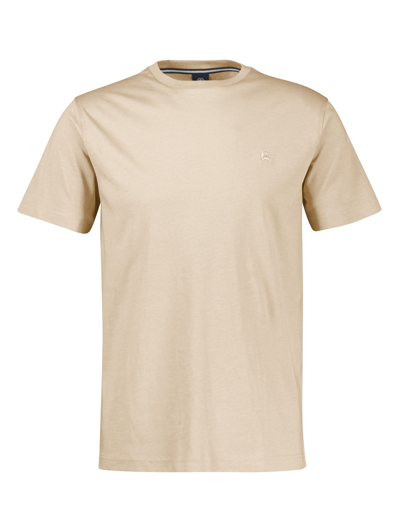 LERROS T-Shirt mit Logo-Stickerei
