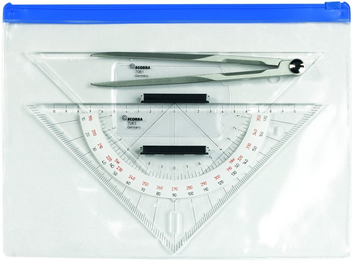 Geodreieck Navigation-Ausbildungs-Set 3-teilig