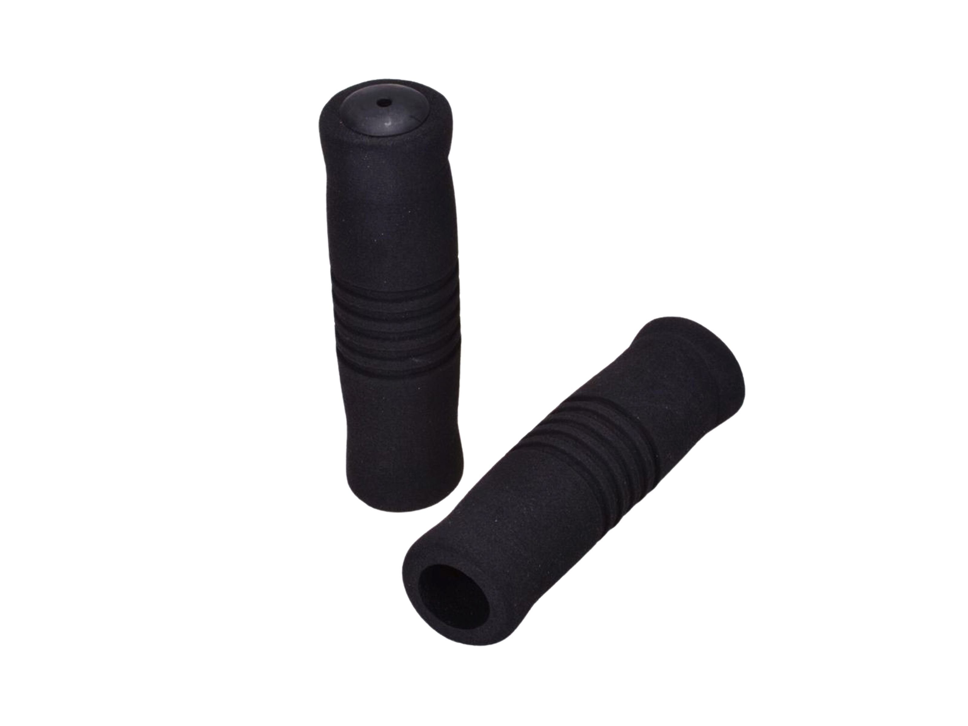 Gravidus Fahrradlenkergriff Soft Fahrradgriffe Lenker 5 Rillen Schwarz