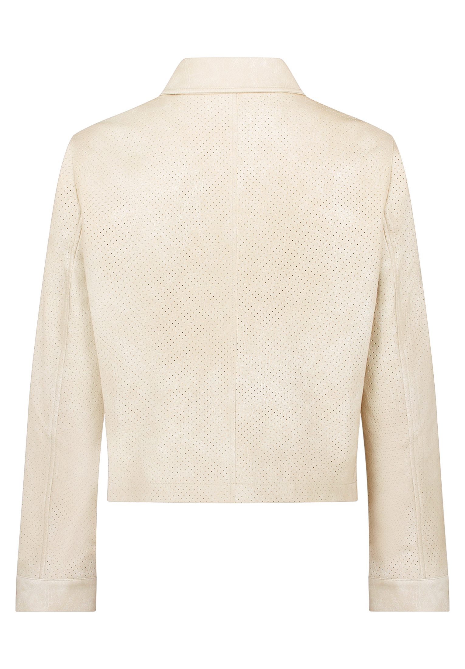 Amber & June Lederjacke Damen mit Kragen