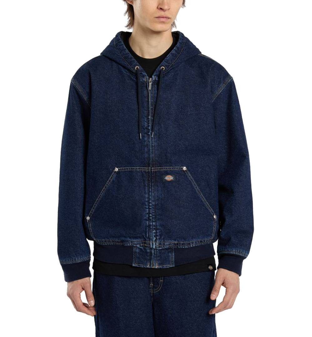 Dickies Jeansjacke Jeansjacke Dickies Hilham Hooded Jacket Kängurutasche – Bild 5 von 5