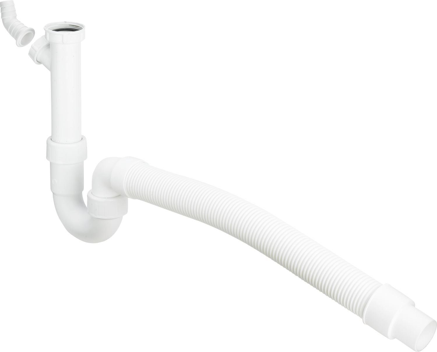 Viega Siphon flexibler Röhren-Siphon mit Geräteanschluss 1 1/2 Zoll x 40/50DN