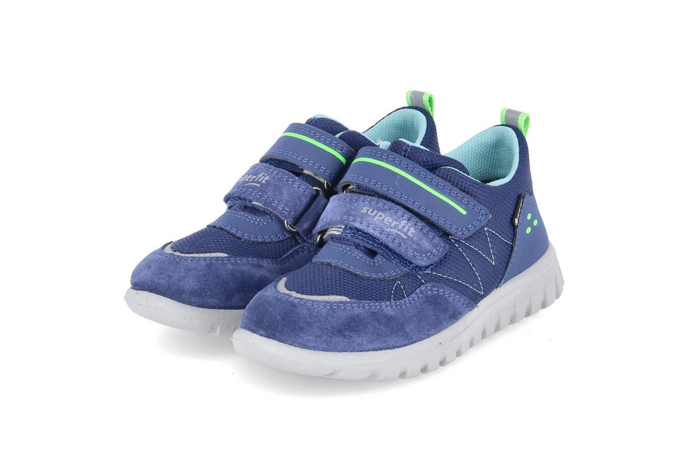 Superfit Superfit 1-006182-8040 Unisex Synthetik, Leder & Textil blue Schlupfstiefel