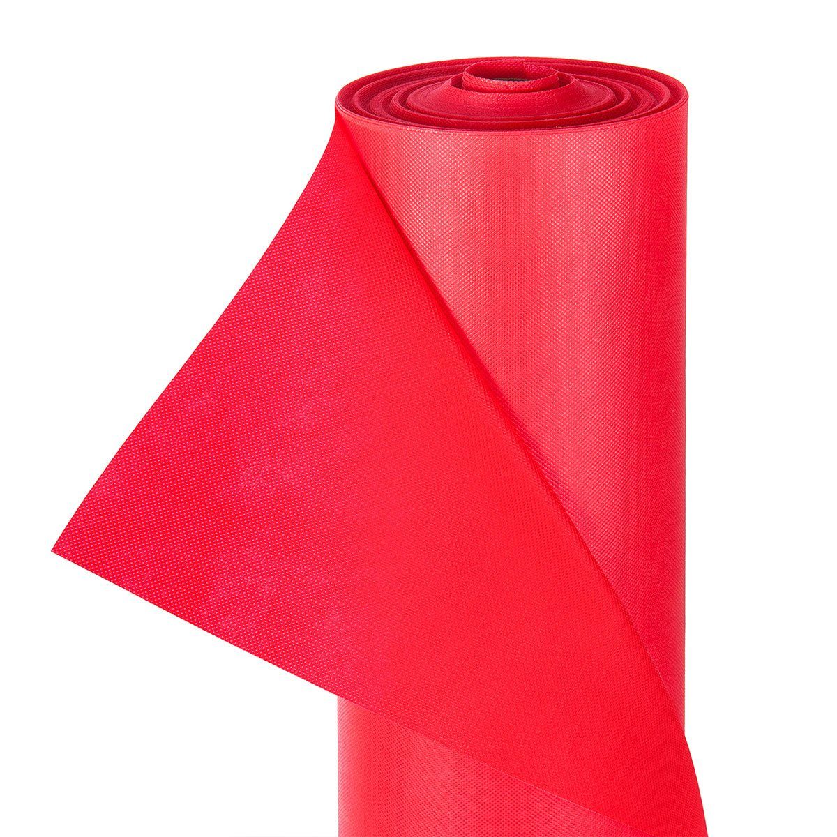 HaGa Stoff DEKOVLIES in 1,6m Breite rot (METERWARE), Dekostoff, Vlies-Tisch günstig online kaufen