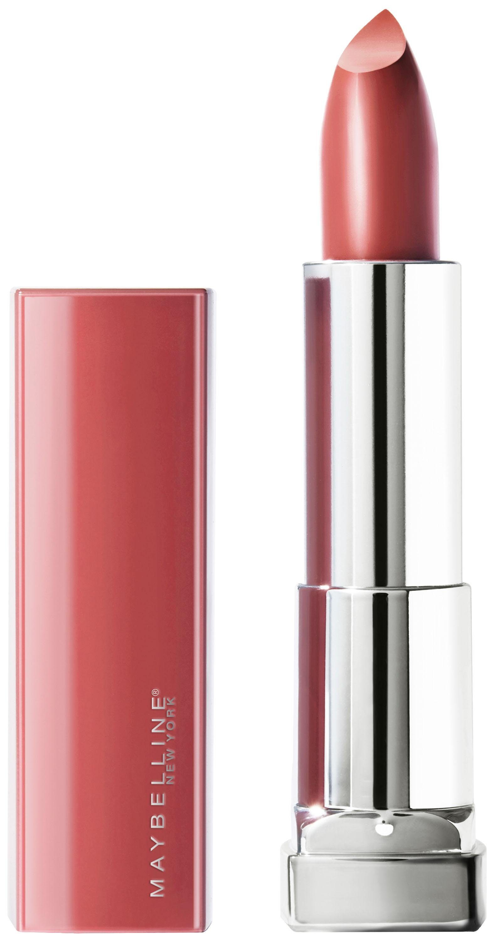 den Lippen Lippenstift Der For und Sensational MAYBELLINE NEW Feuchtigkeit pflegt Lippenstift All, spendet Color Made YORK