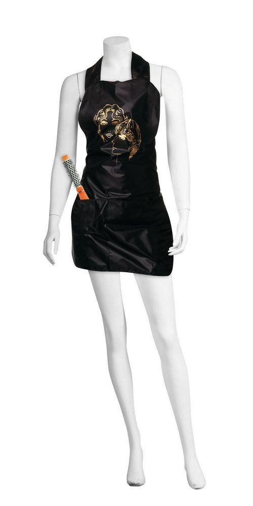 Comair Germany Umhängeschürze Comair Färbeschürze Gold faces Nylon, verstellbar, wasserabweisend