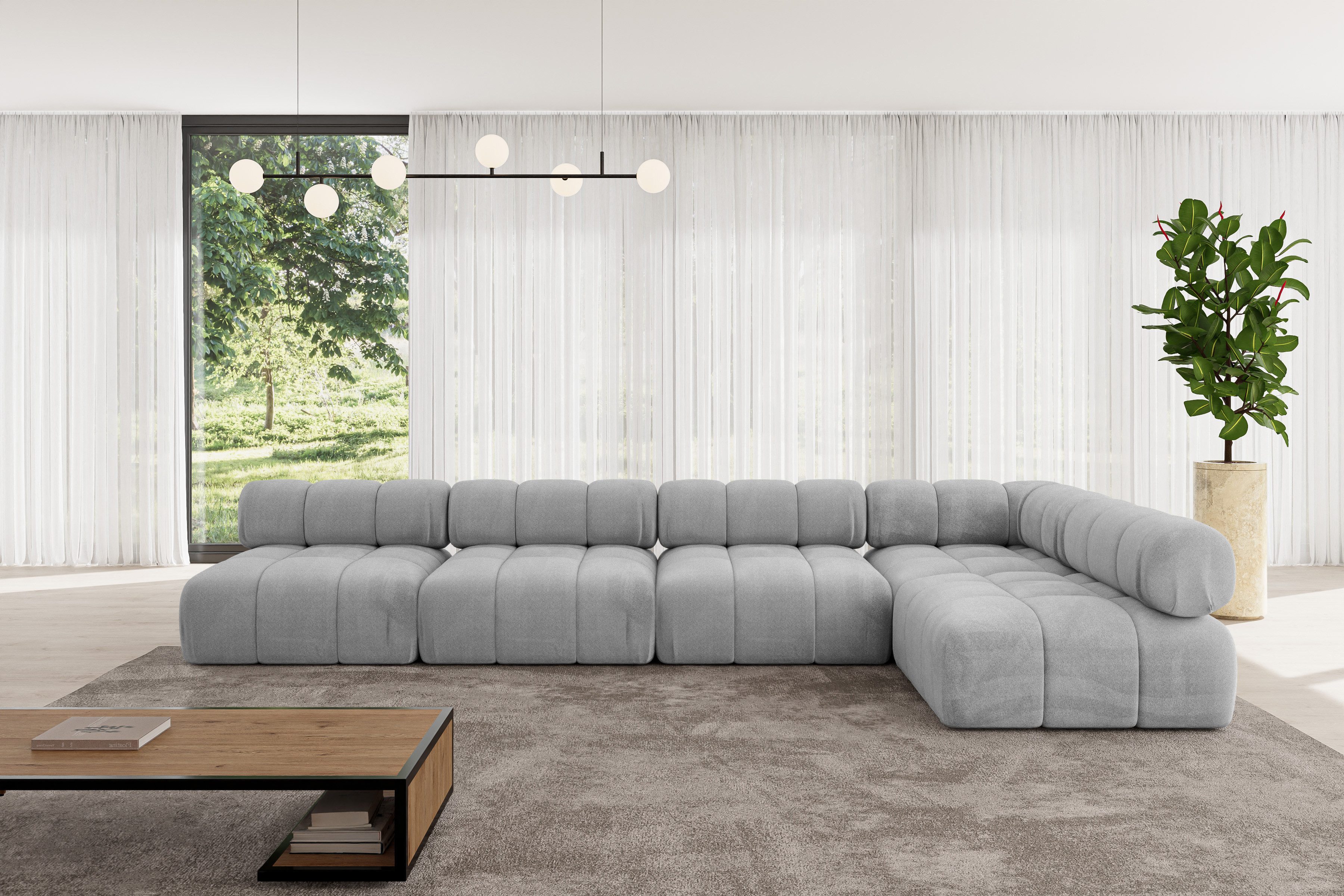 ALTDECOR Ecksofa Samaro-L3, Sofa Praktische Bequeme günstig online kaufen