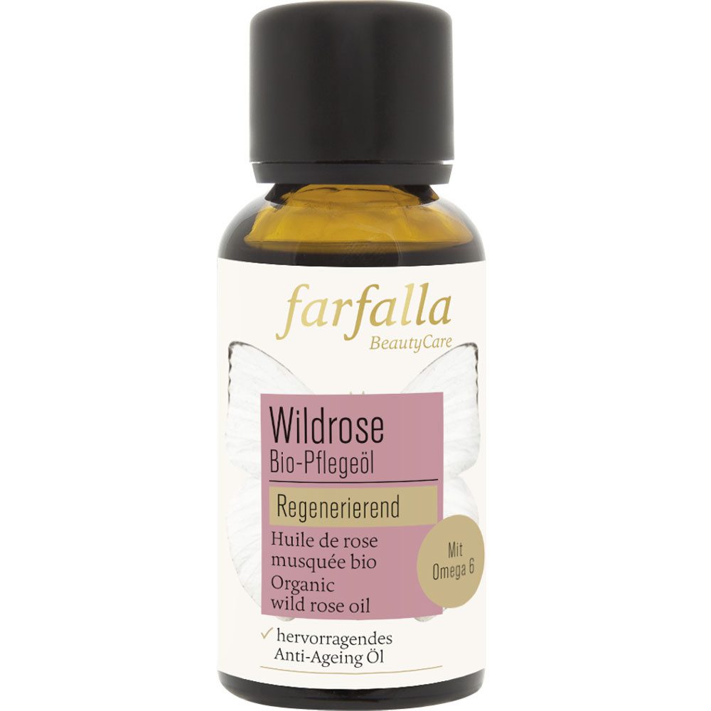 Farfalla Essentials AG Gesichtsöl Wildrose Bio-Pflegeöl, 30 ml