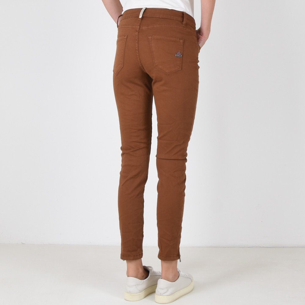 Stretch Vista cognac V 2209 VISTA - ITALY B5311 Twill Stretch-Jeans BUENA Buena 4186.4765 7/8