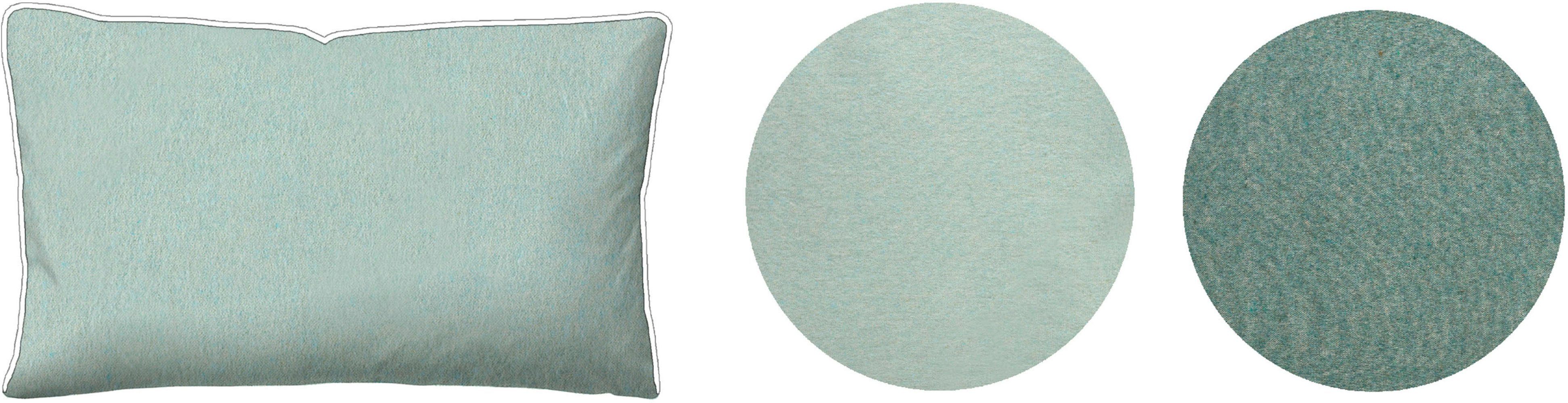 Biberna Kissenbezug 0840500 HERMAL Premium Biber Melange-Flanell 100% Baumwolle, (1 Stück), Kissenhülle, wärmend & weich, Reißverschluss, Satinpaspel – Bild 4 von 5