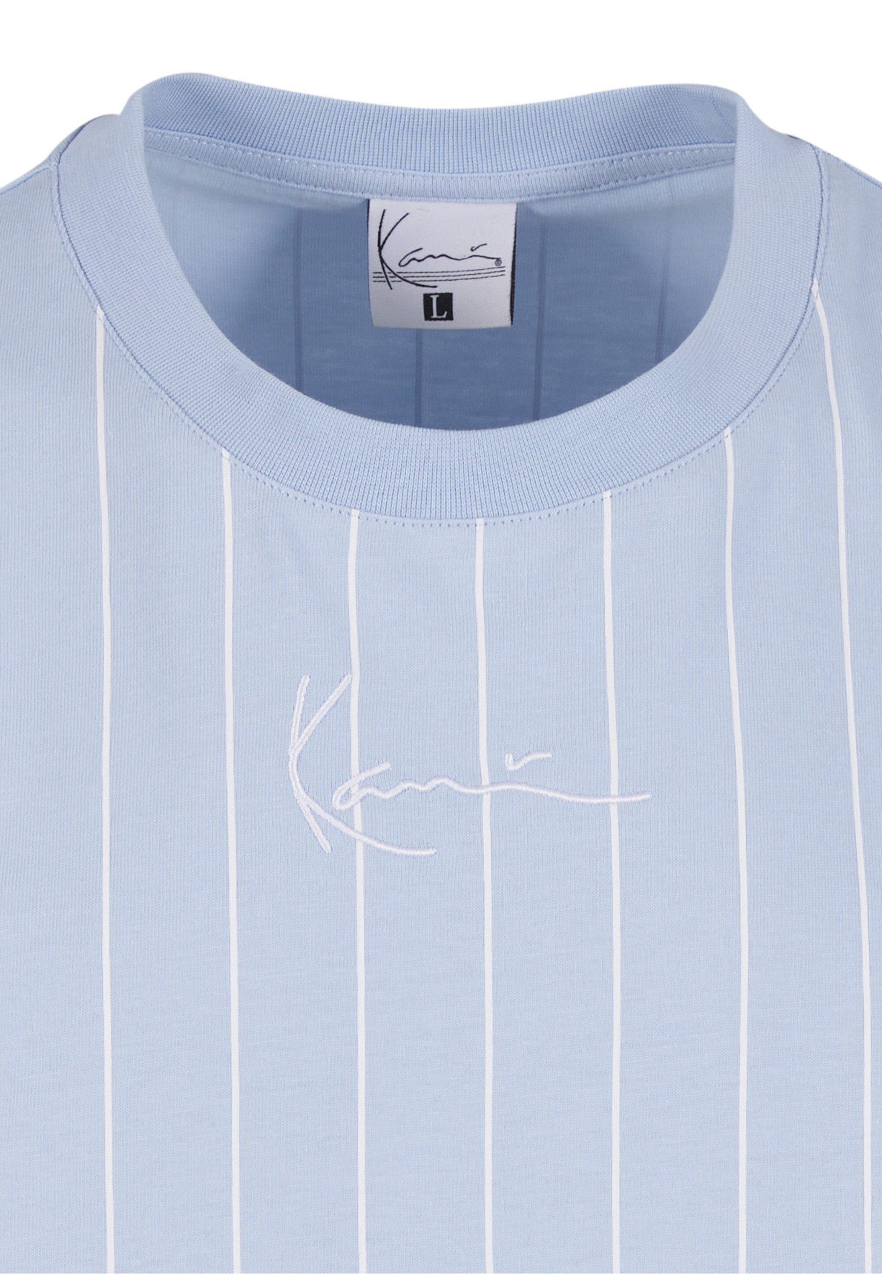 Karl Kani T-Shirt Karl Kani Small Signature Essential Pinstripe Tee (1-tlg)