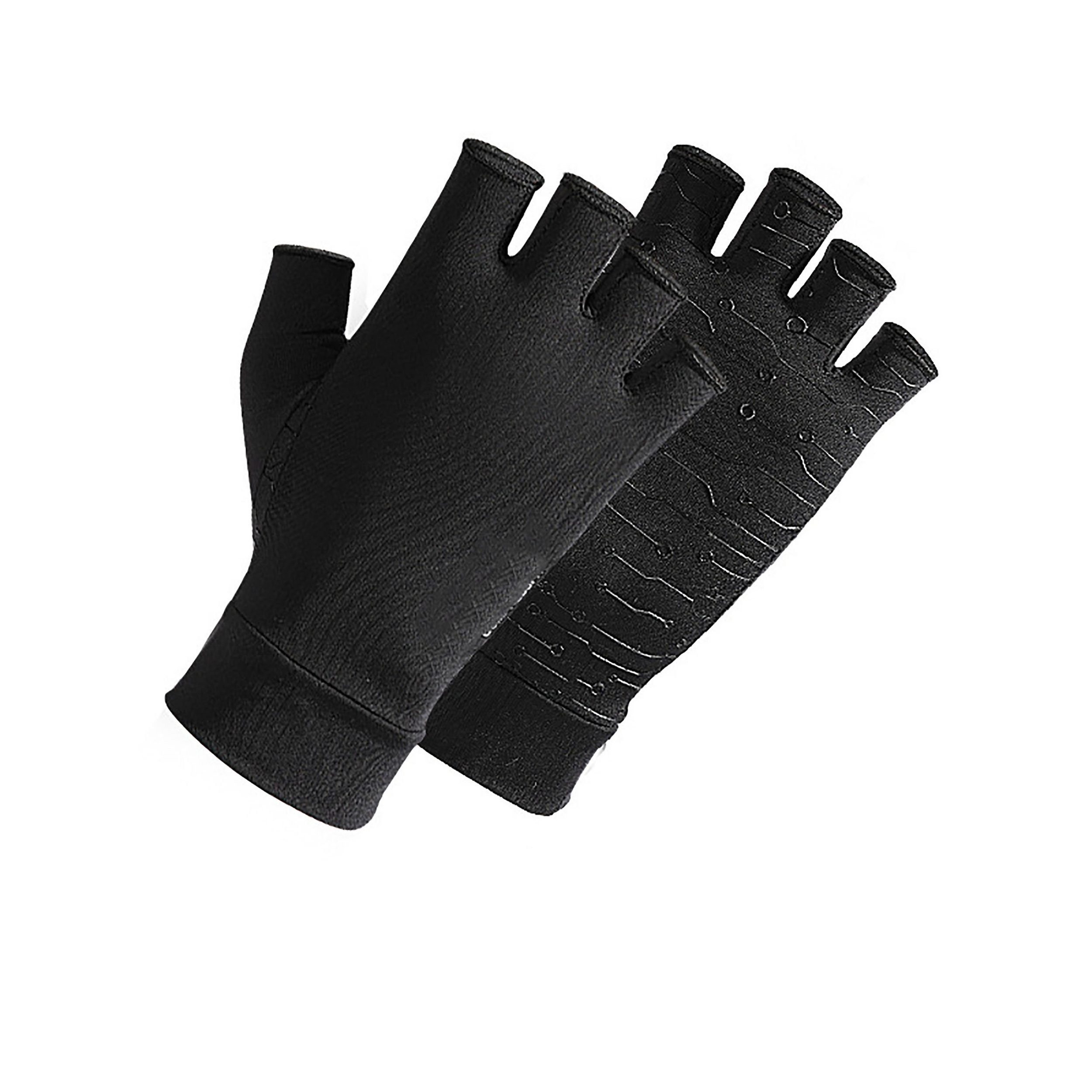 SRRINM Skihandschuhe Rutschfeste Handschuhe mit halben Fingern