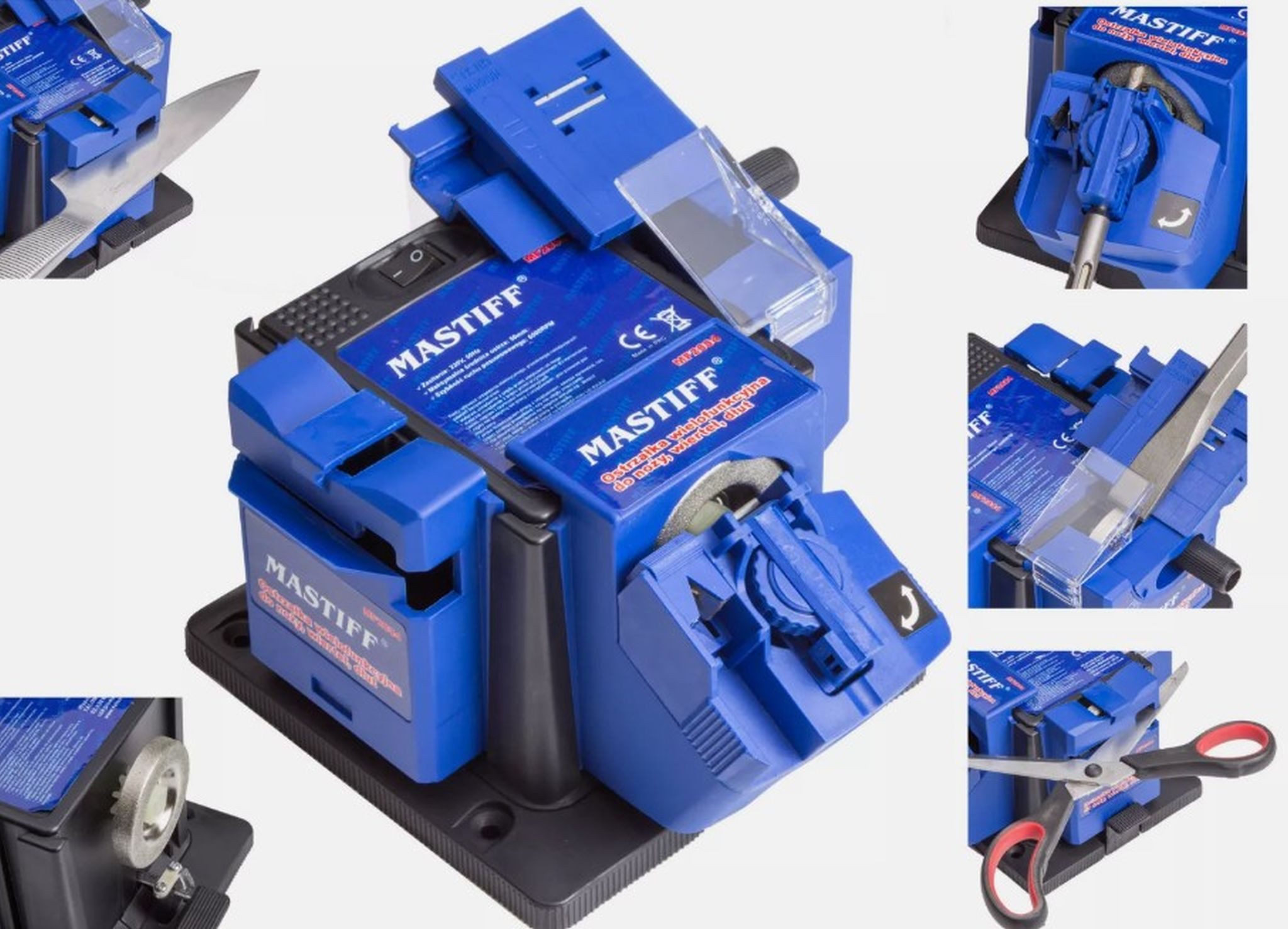 Messerschärfer Universal Schärfstation Multifunktions-Schleifer Schleifgerät 160W