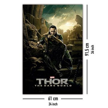 PYRAMID Poster Thor 2 The Dark World Poster Loki 61 x 91,5 cm