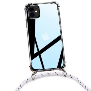 Numerva Handykette Necklace Case Hülle für Samsung Galaxy S22 Plus, Handykette Handyhülle Silikon Case
