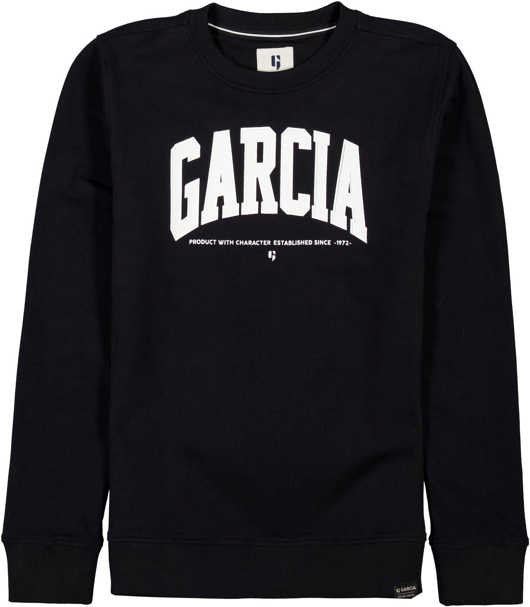 Garcia black off CHARACTER PRODUCT Sweatshirt WITH