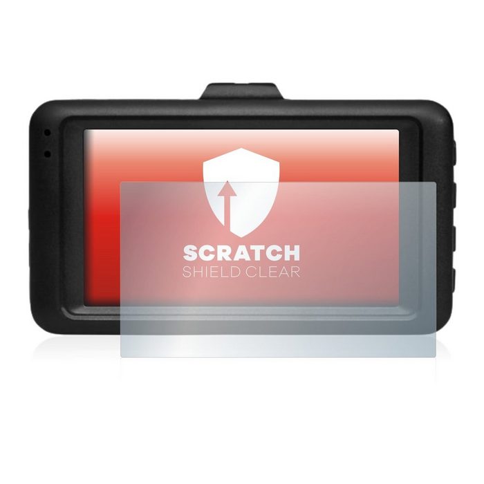 upscreen Schutzfolie für Medion E49018 Autokamera (MD 87935) Displayschutzfolie Folie klar Anti-Scratch Anti-Fingerprint