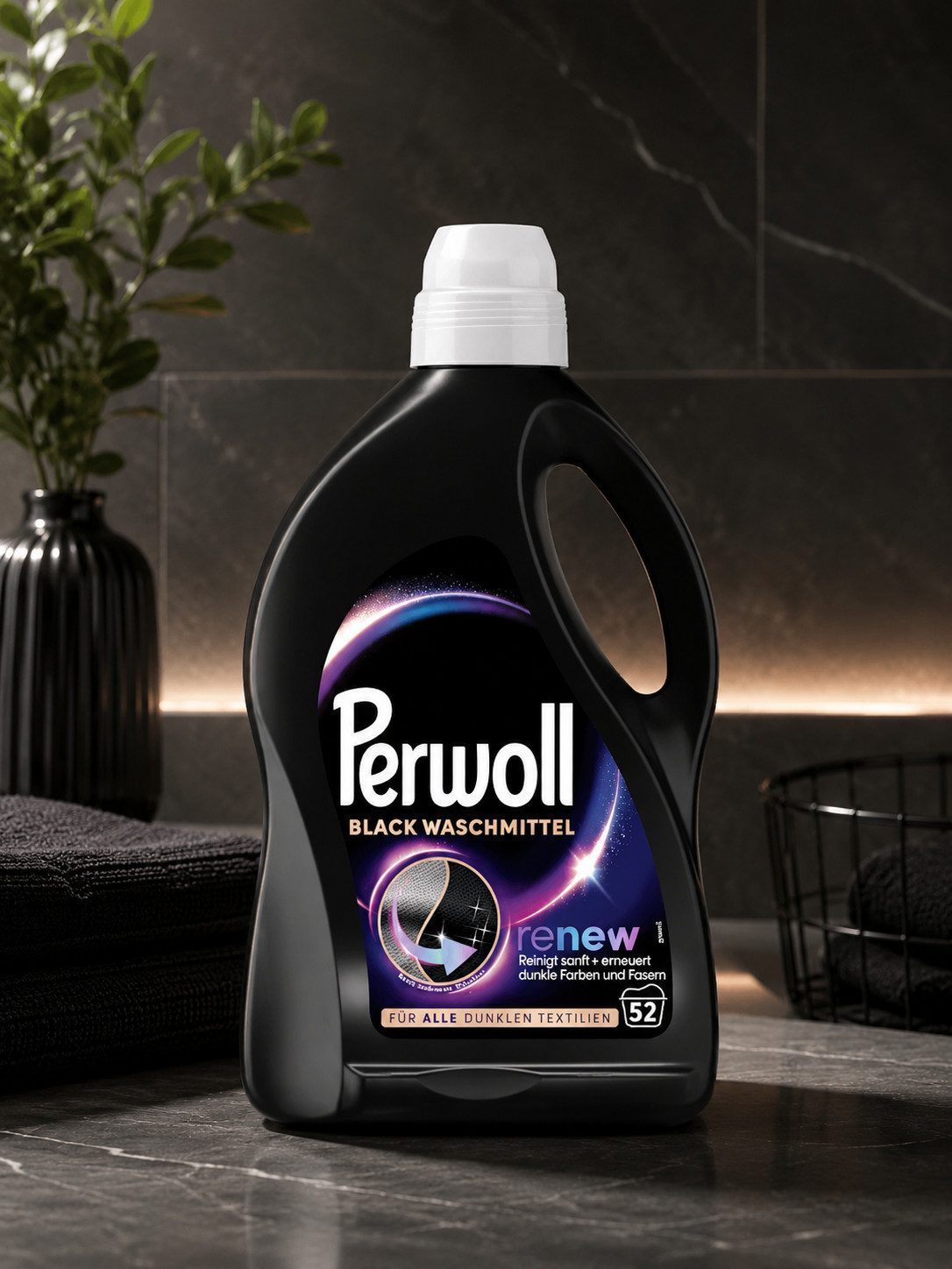 Perwoll Perwoll Waschmittel Renew Schwarz, 52 Wl Colorwaschmittel