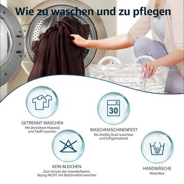 Sofahusse Stretch-Sofabezug Elastisch Couch Sesselbezug mit dezentem Muster, MULISOFT, mit elastischem Bund, rutschfesten Schaumstoffstreifen