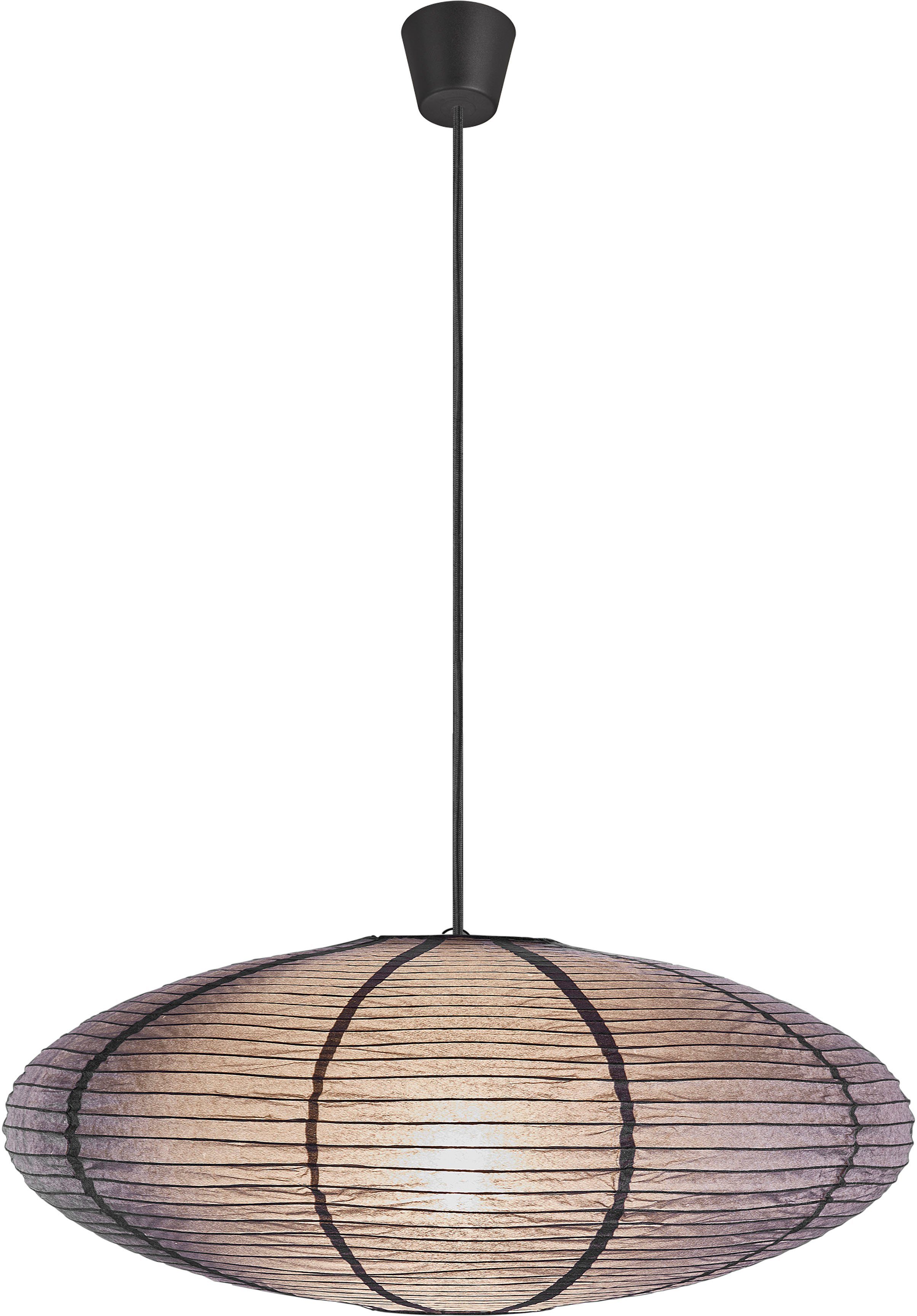 Nordlux Pendelleuchte Villo Lampenschirm ohne Pendel/Fassung, ohne Leuchtmittel, Natürliches Material, Retro-Design, Bietet ein weiches, diffuses Licht