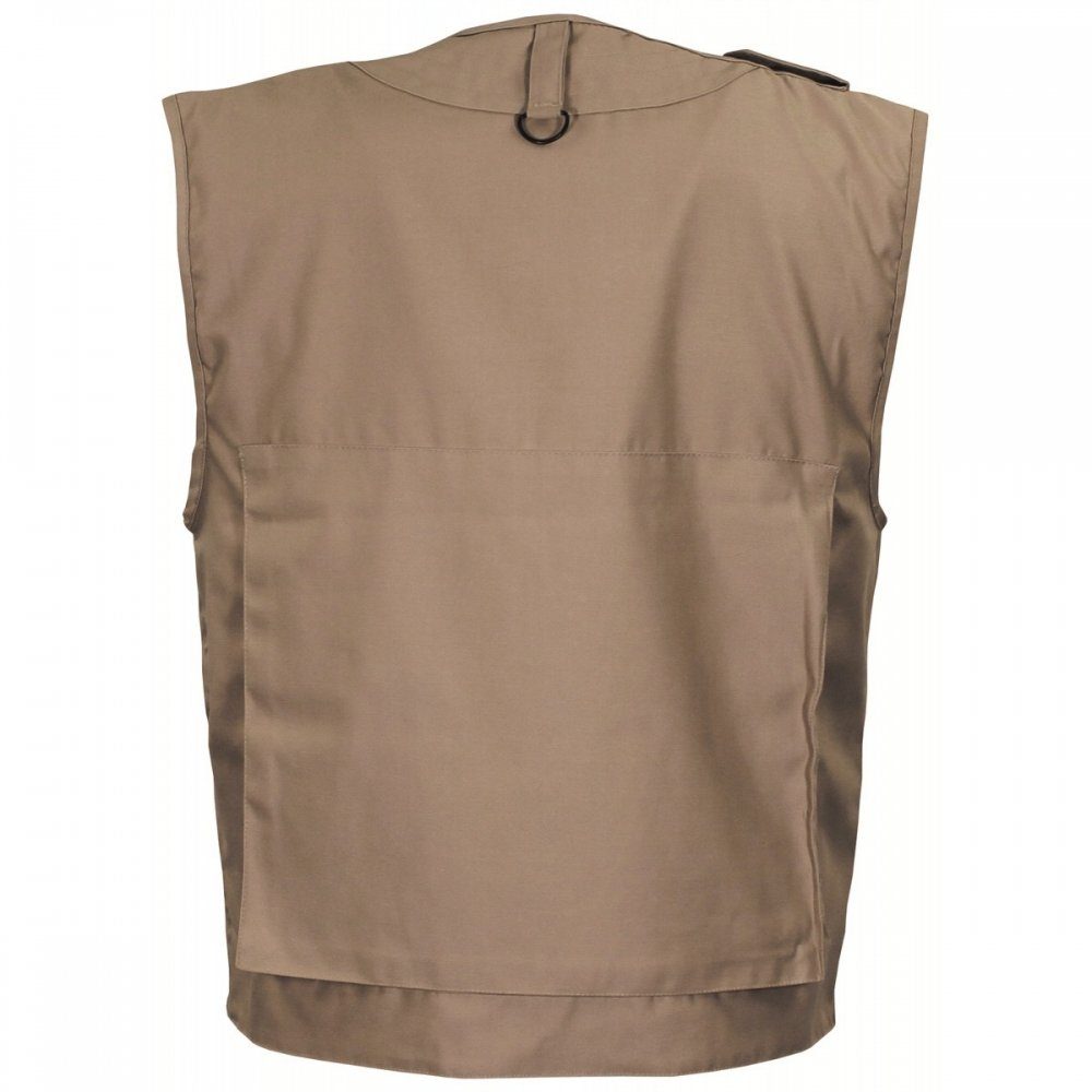 MFH Anglerweste Outdoor Weste, khaki, schwere günstig online kaufen