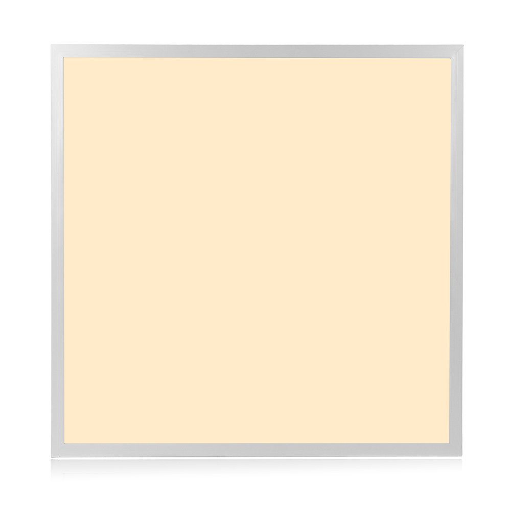 LUXULA LED Panel 62X62 cm Büro Einbauleuchte, LED fest integriert, Warmweiß, Backlight Ratserdeckenleuchte