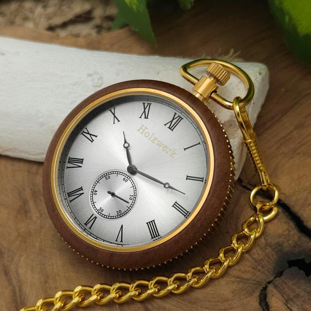 Holzwerk Taschenuhr HANNOVER 2 in 1 günstig online kaufen