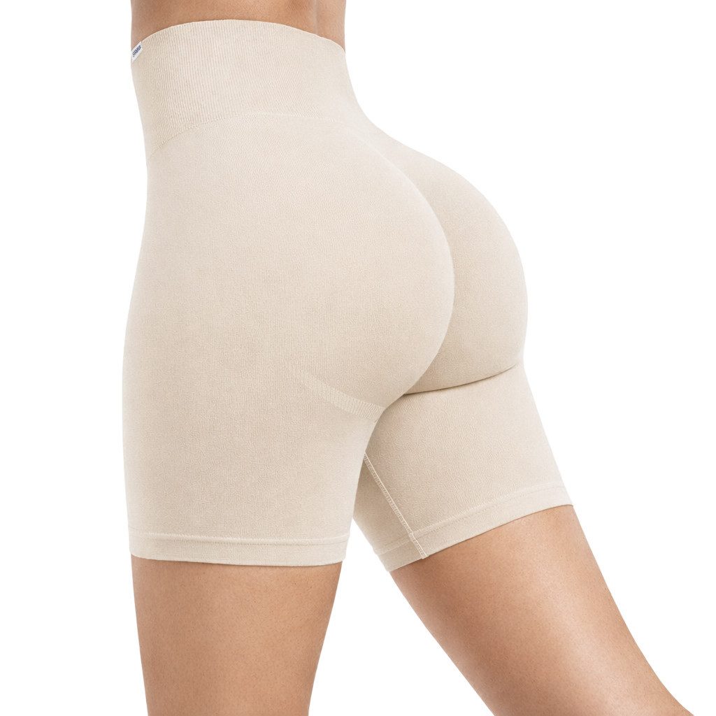 Smilodox Shorts Amaze Pro, Shaped Fit Push Up Booty Radlerhose V-Shape Seam günstig online kaufen