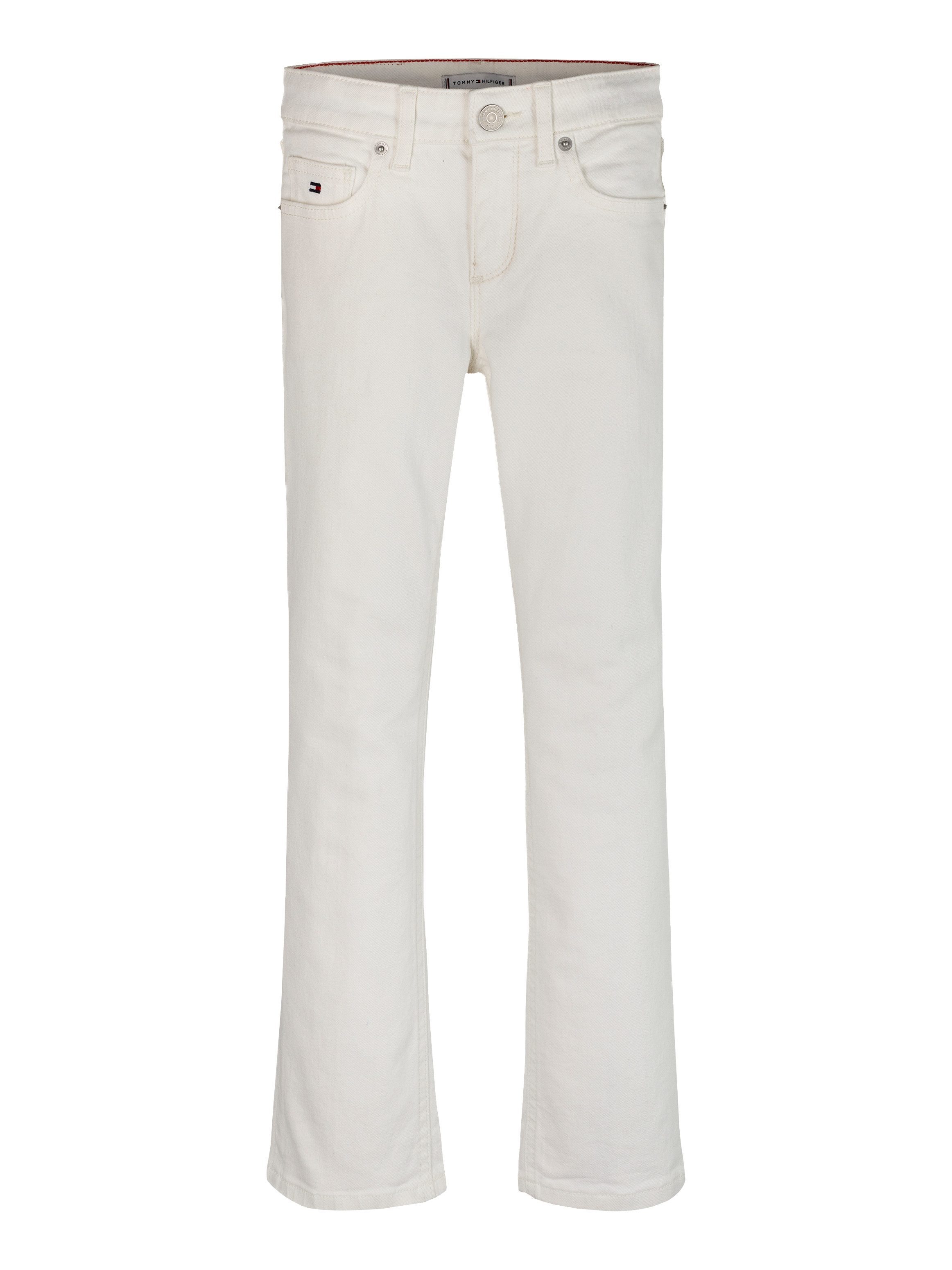Tommy Hilfiger 5-Pocket-Jeans FLARE WHITE im modernen Look, ausgestelltes Bein, Kinder bis 16 Jahre – Bild 4 von 5