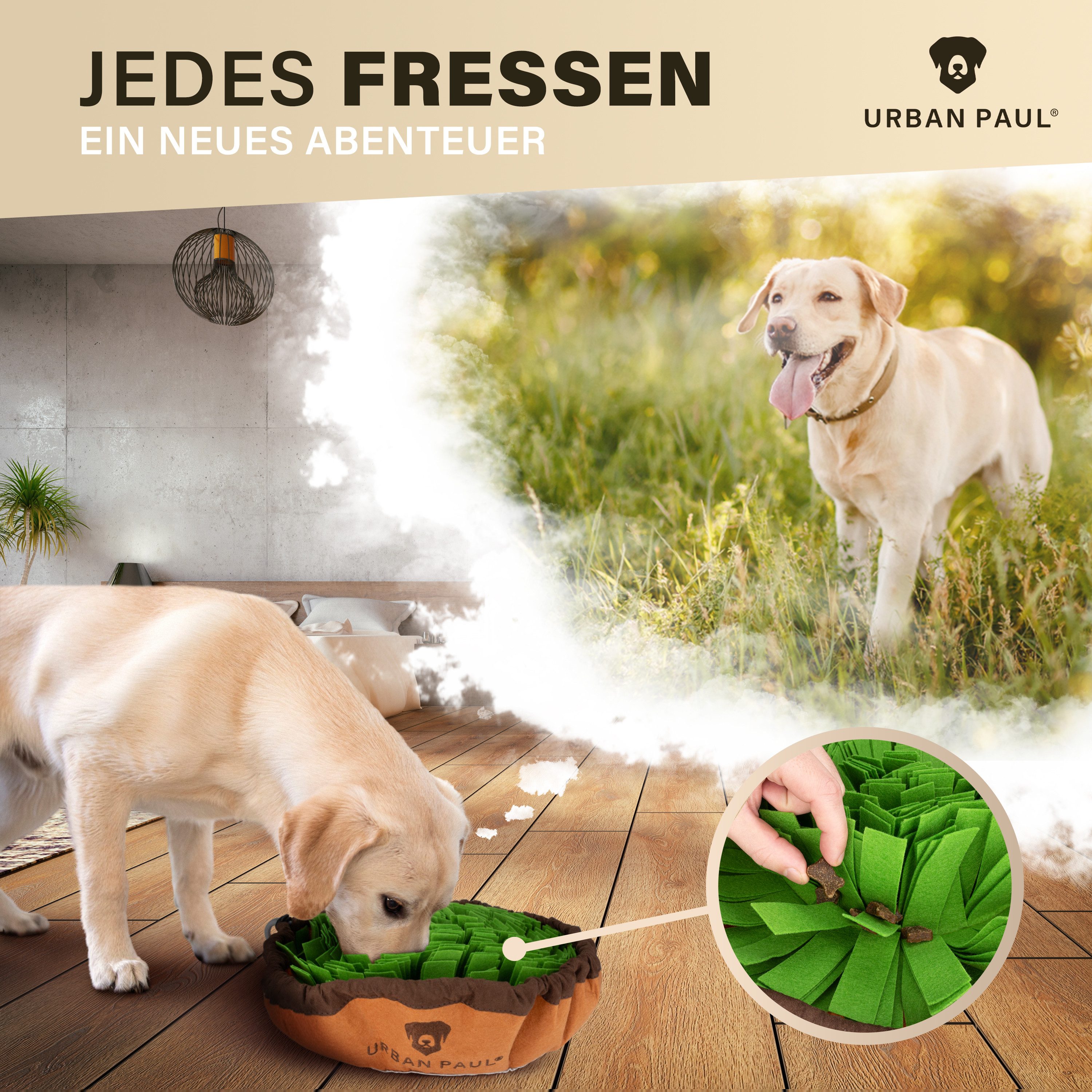 URBAN PAUL Tier-Intelligenzspielzeug Schnüffelteppich für Hunde, günstig online kaufen