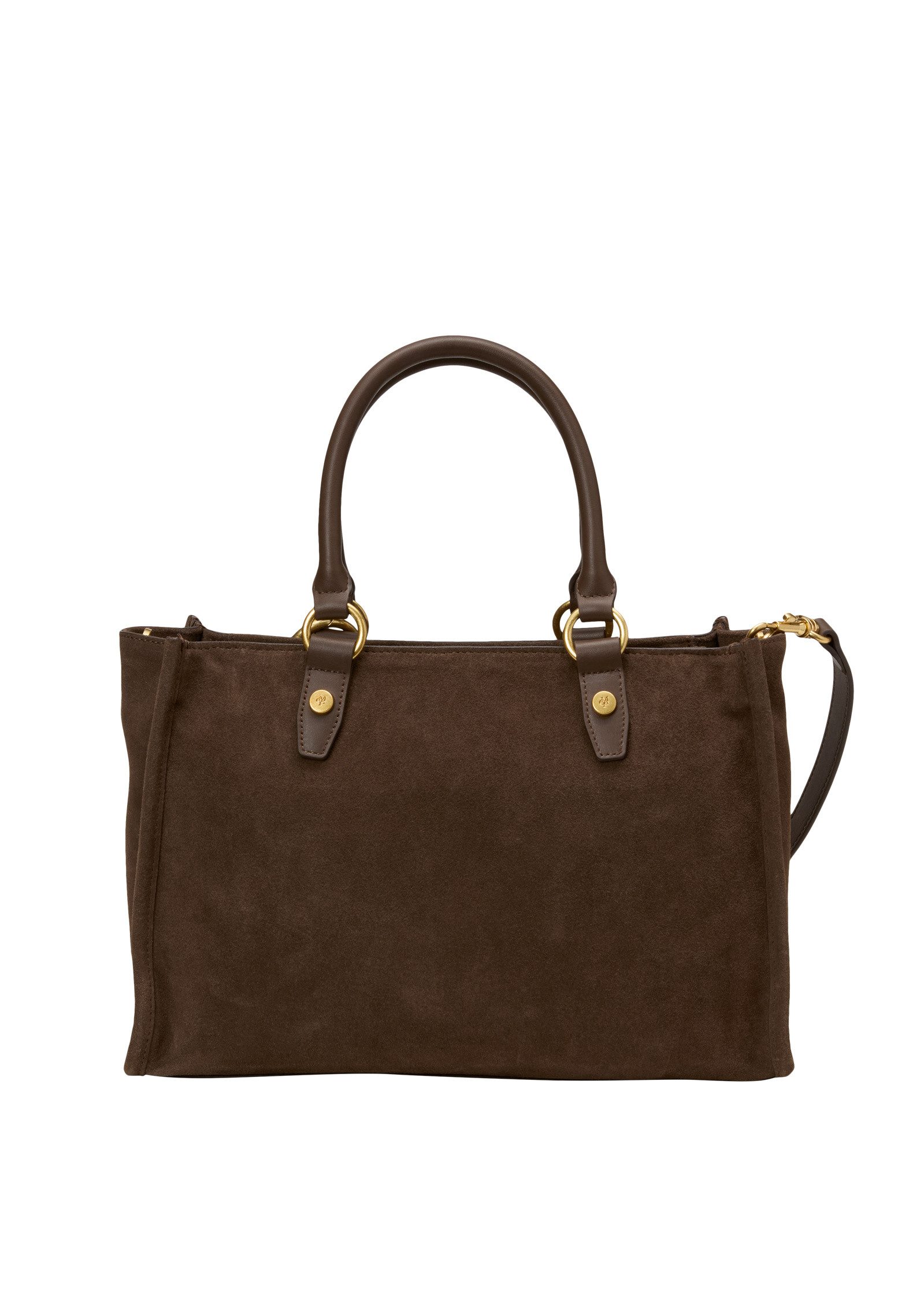 Marc O'Polo Shopper aus weichem Veloursleder