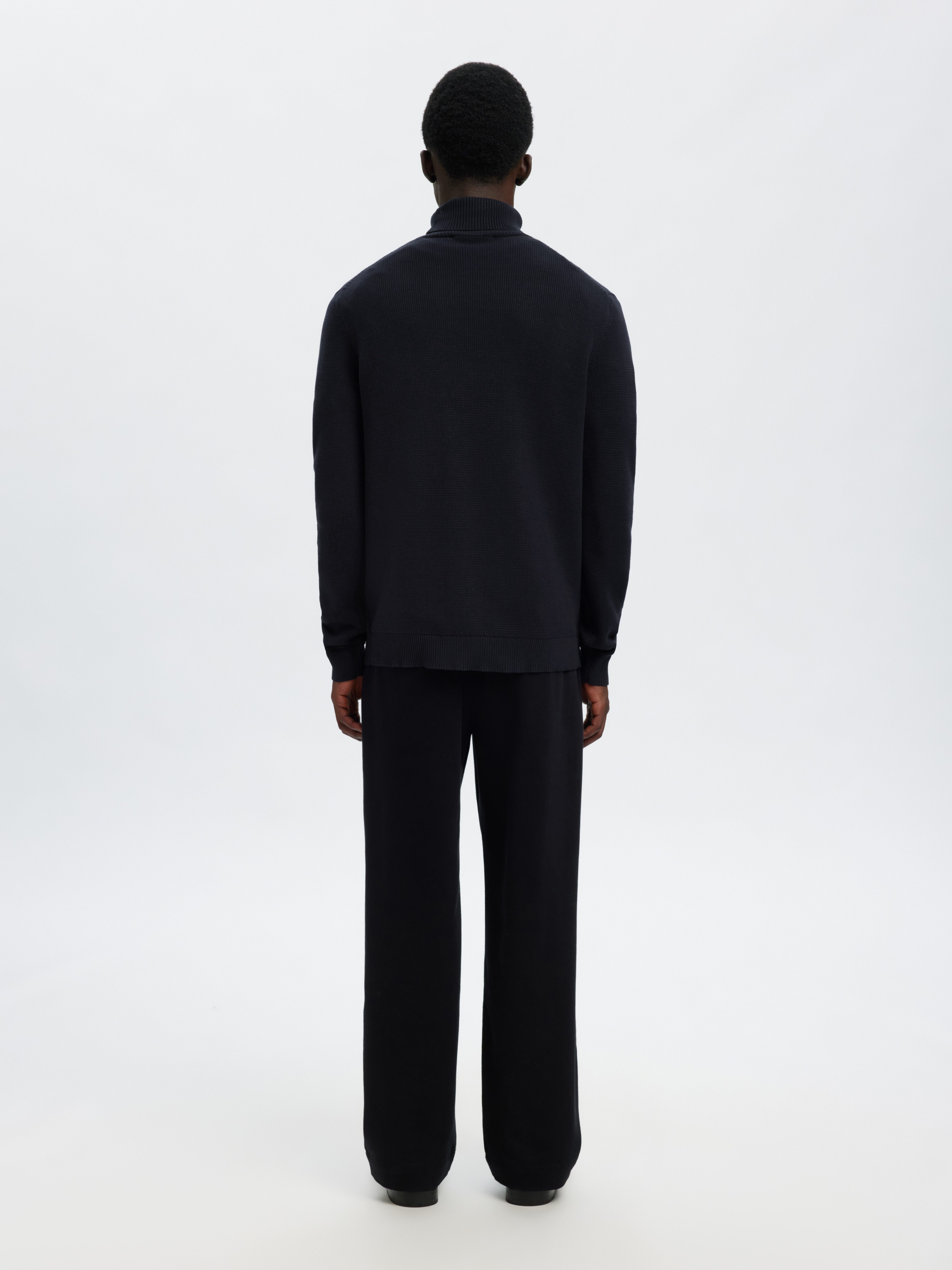 Selected Rollkragenpullover SLHDANE LS KNIT STRUCTURE ROLL NECK NOOS