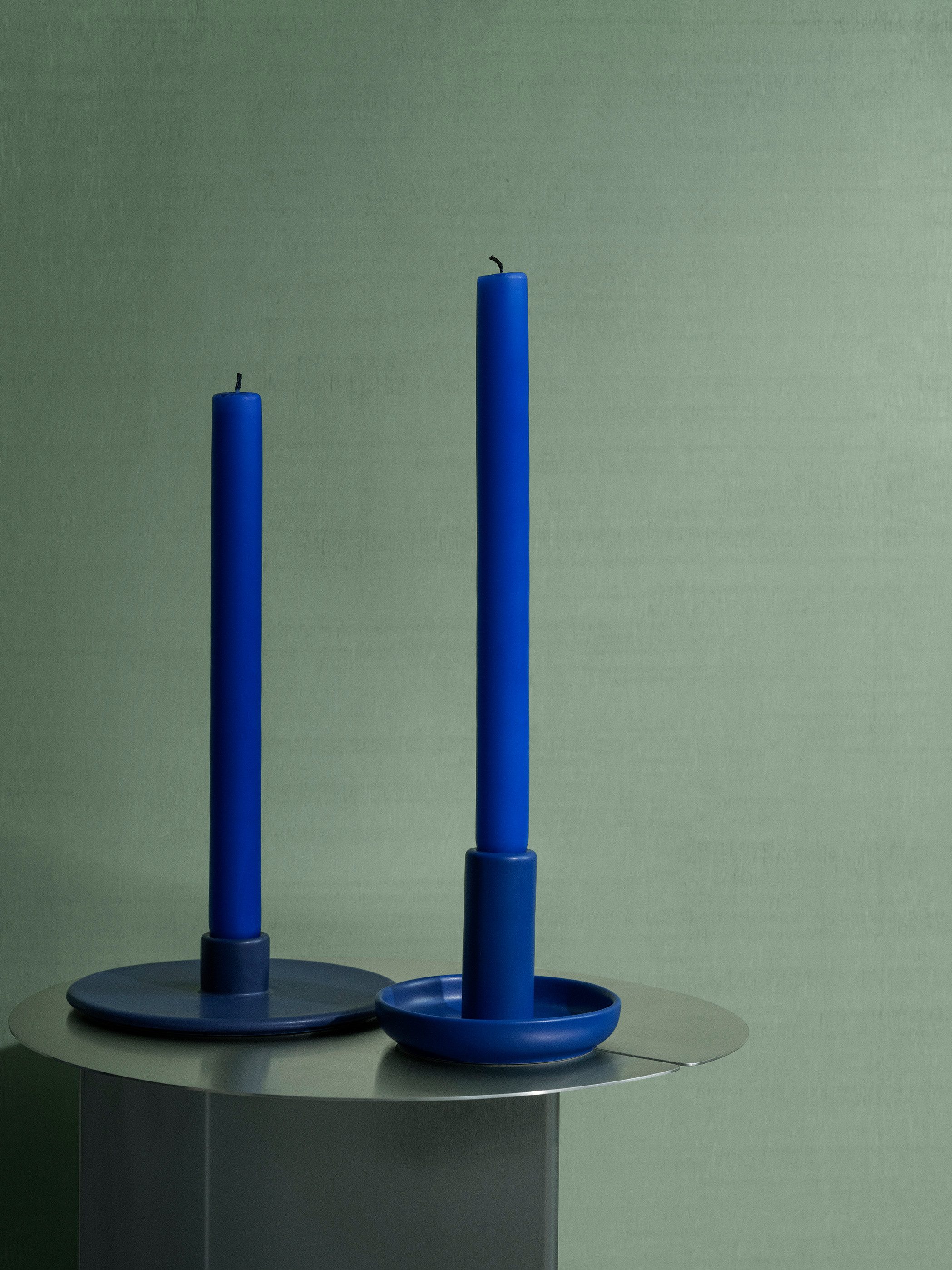 blomus Kerzenhalter -VELA- Teelichthalter, Kerzenständer, Dekokerzen: Modernes Design (1 St), Hochwertige Keramik, leichte Reinigung, für Standardkerzen