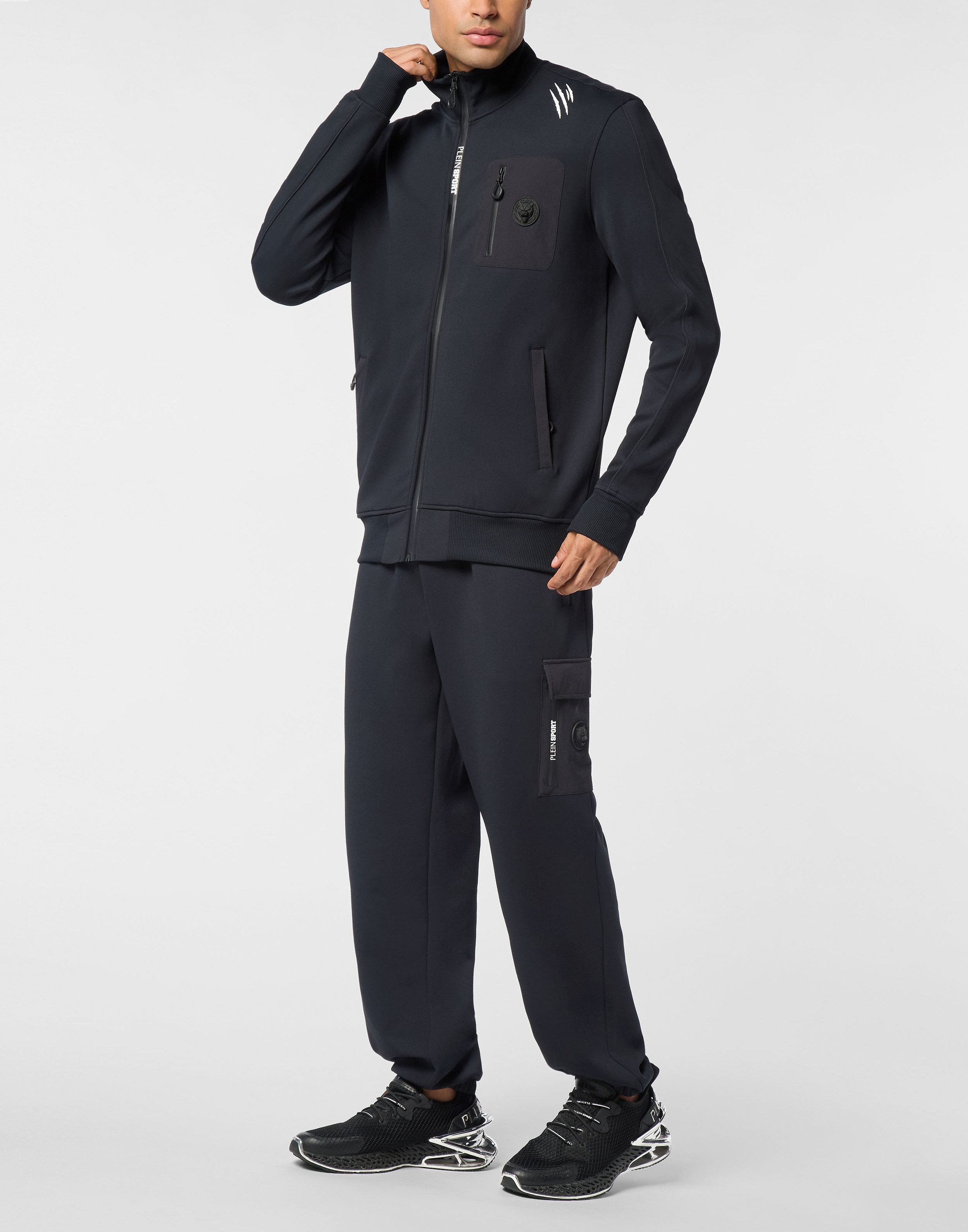 PLEIN SPORT Yoga-Sweatjacke Scratch