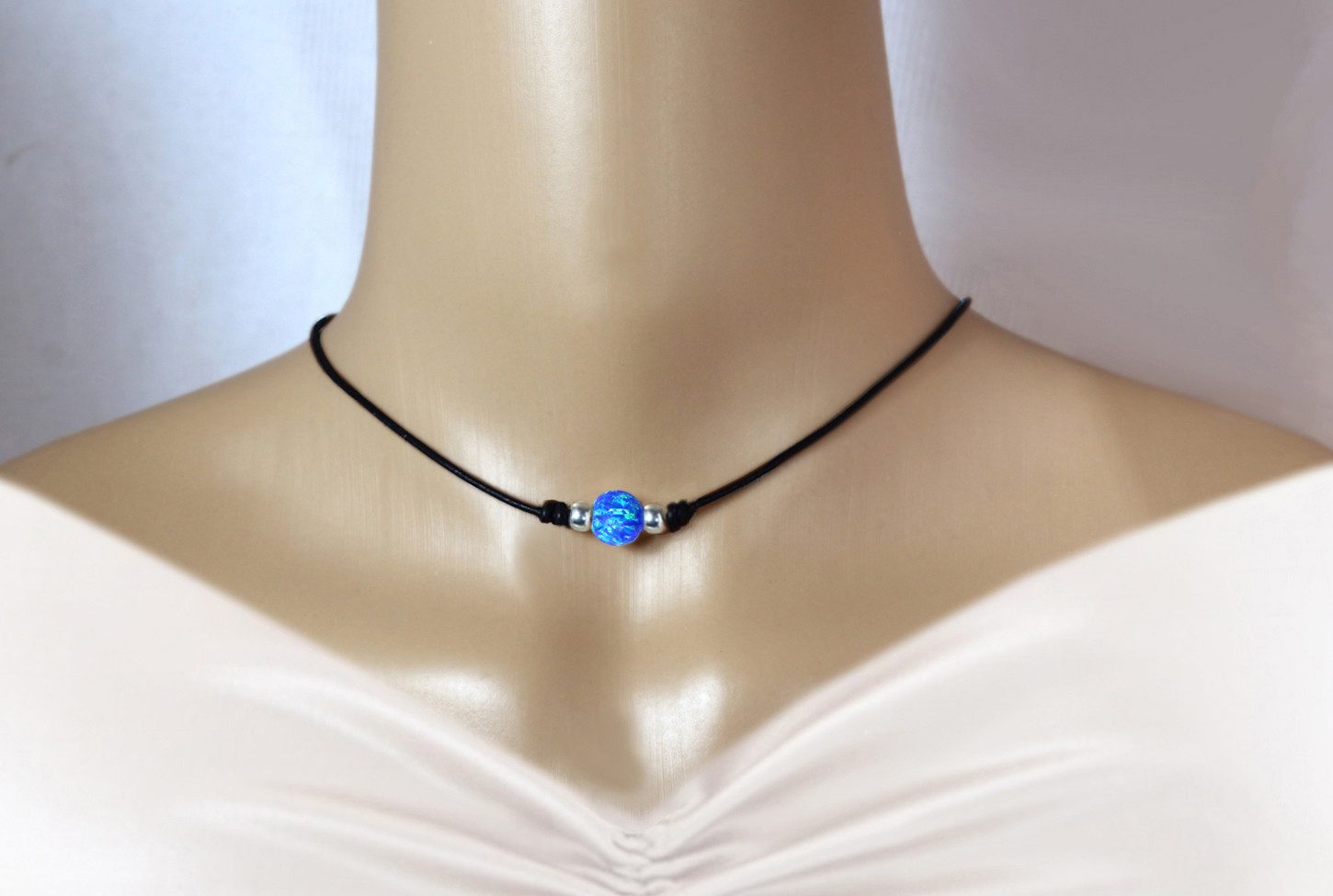 Edellis Kette und Anhänger Set Blauer günstig online kaufen