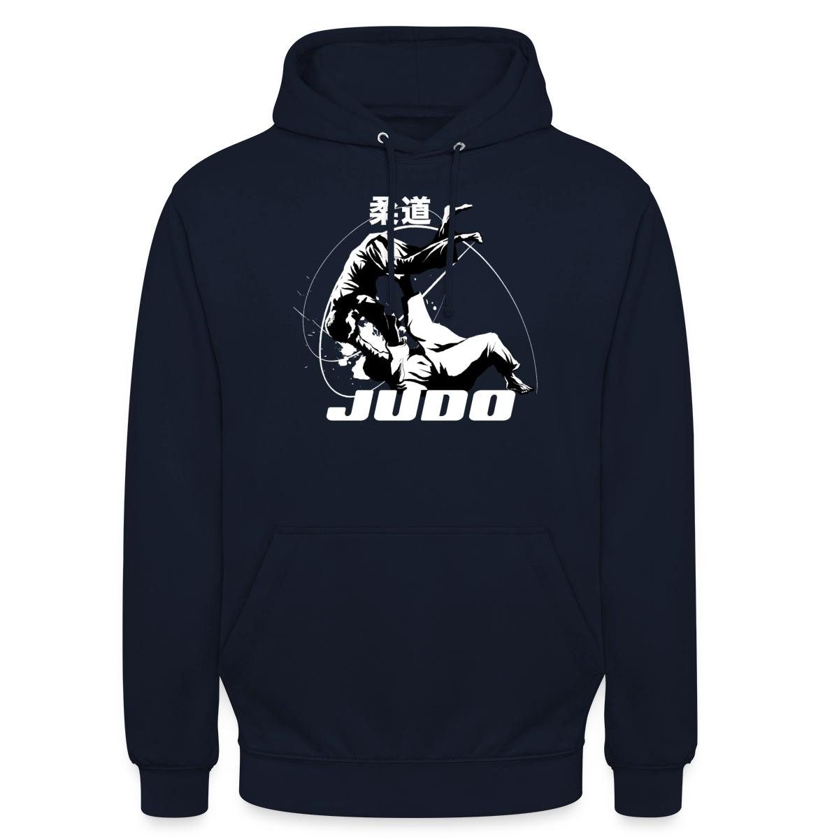 Spreadshirt Hoodie Judo Throw Kampfkunst Mit Kanji Unisex Hoodie (1-tlg)