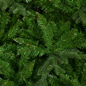 HOMCOM Künstlicher Weihnachtsbaum mit realistischem Aussehen üppige Zweige flammhemmender, Tannenbaum, mit Standfuß