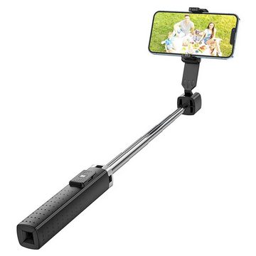 HOCO Selfie-Stick K18 Selfie-Stick, Smartphone Handy Stativ Teleskop Stange Halter Fernbedienung Funk