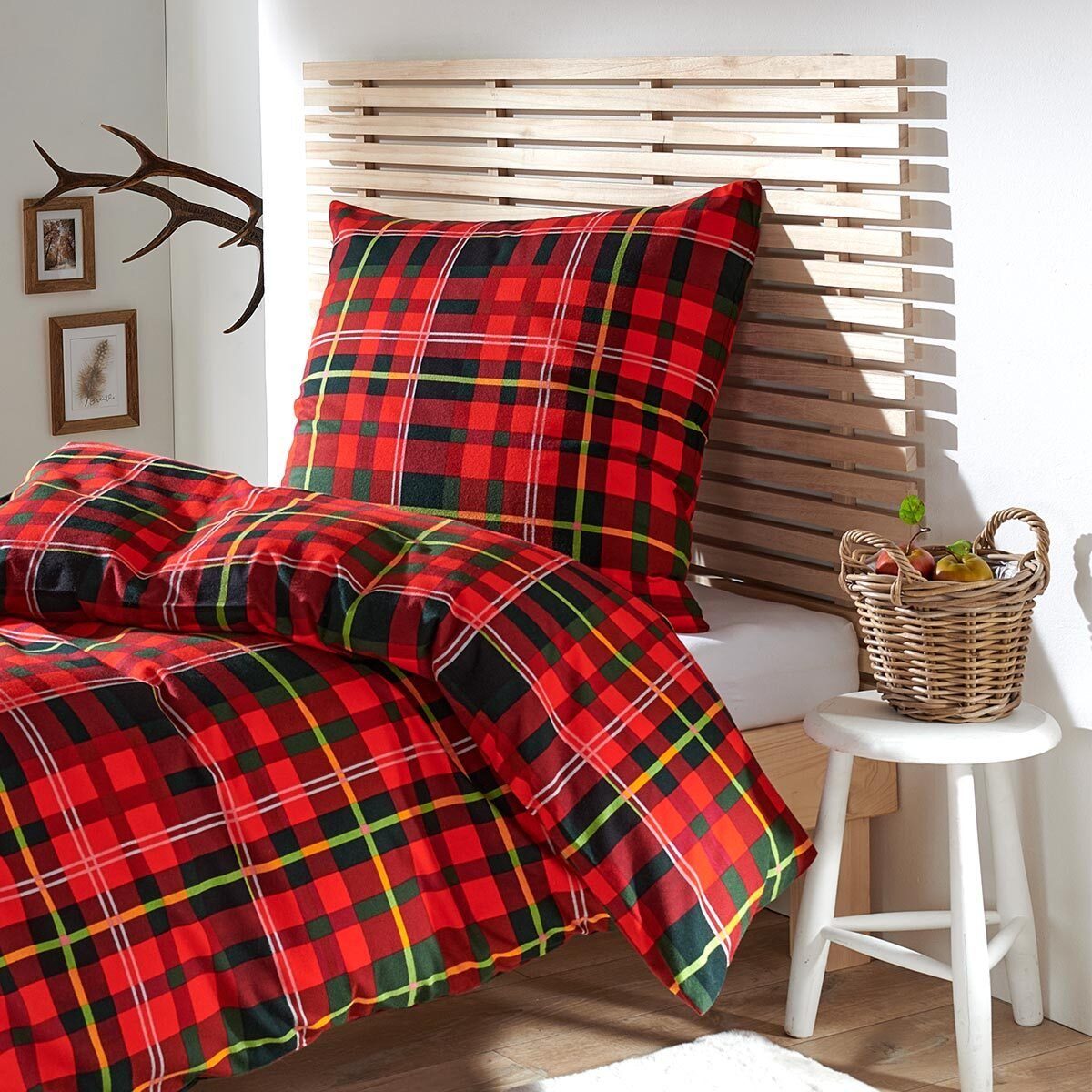 TRAUMSCHLAF Bettwäsche Sherlock, Flanell, 2 teilig, günstig online kaufen