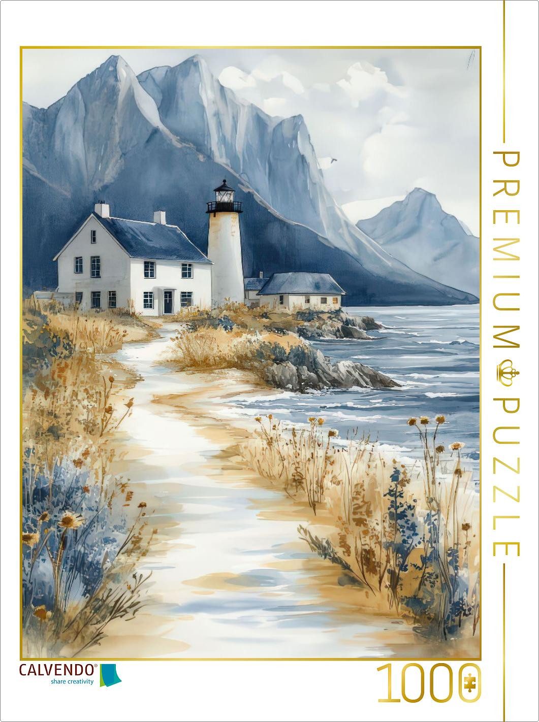 CALVENDO Puzzle CALVENDO Puzzle Leuchtende Horizonte, 1000 Teile Lege-Größe 64x48cm F, 1000 Puzzleteile